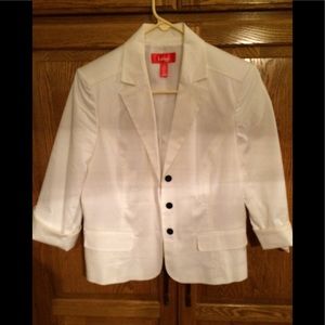 Latina white jacket